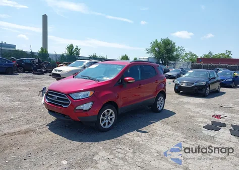 2018 Ford Ecosport Se from USA, damaged, VIN MAJ6P1UL0JC161552